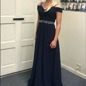 Formal Dress Navy Blue
